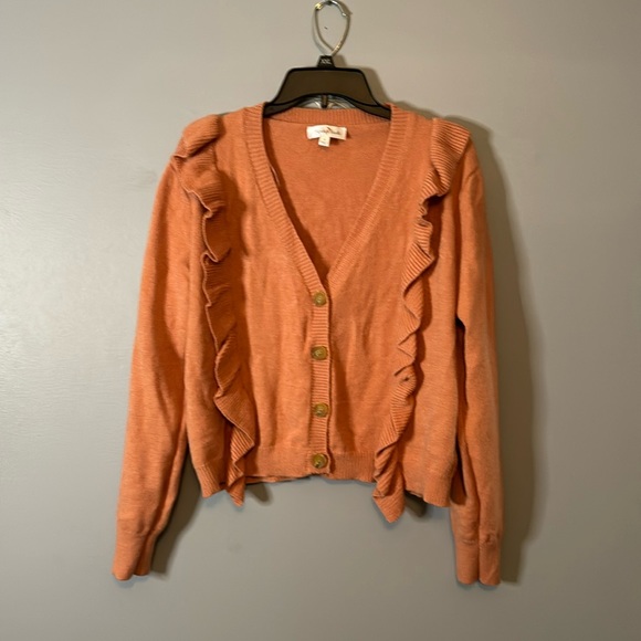 NWOT oversized sweater in gorgeous Peachy color - Picture 1 of 3